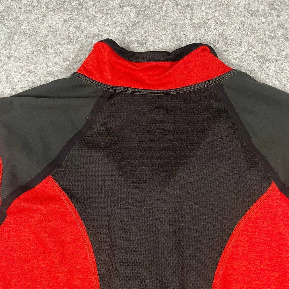 The North Face FlashDry-XD Mens Performance Quarter-Zip Pullover M Red